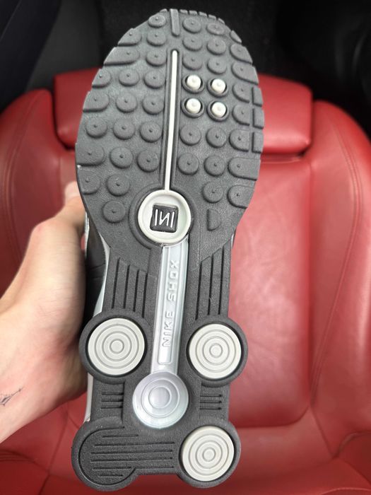 (ОПЛАТА ПІСЛЯ ОГЛЯДУ)Nike Shox R4 Black Grey Найк Шокс Р4 Чорно-сірі