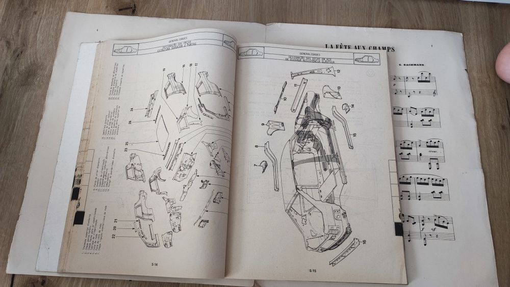 Renault 9/11 Manual de Reparação Antigo