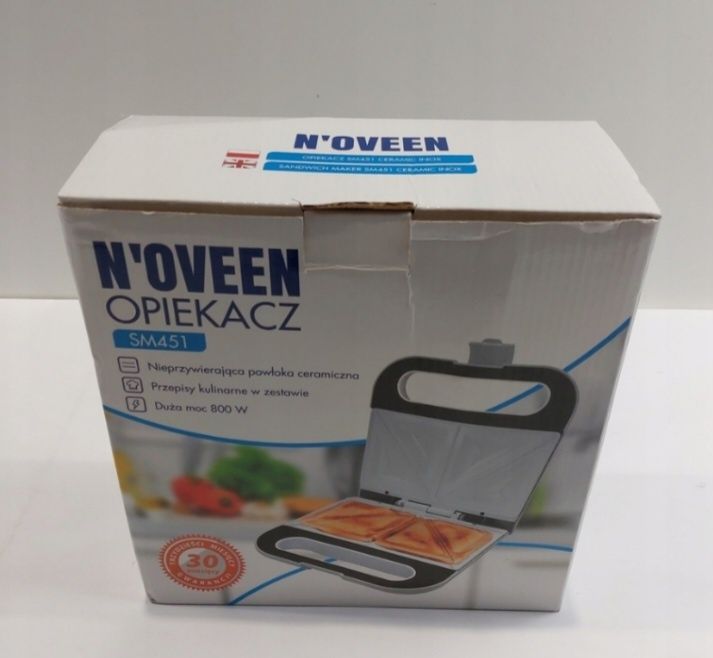 Opiekacz NOVEEN SM451 biały 800 W