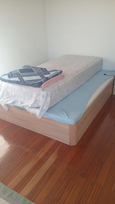 1 Quarto de casal, 1 quarto solteiro