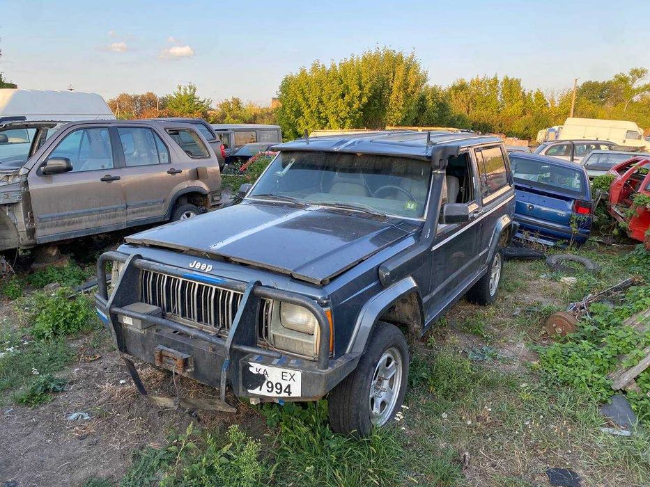 Jeep Cherokee 4.0 бензин газ Джип Чероки 1991 запчасти разборка