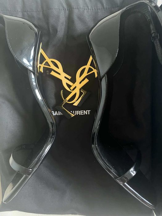 Nowe szpilki czarne YSL