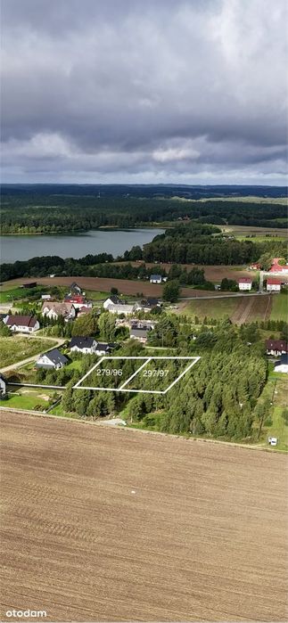 Wyjątkowe działki nr  279/97 i 279/96; 250 m od jeziora Strzepcz!