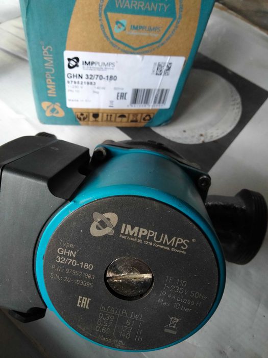 насос циркуляційний imppumps