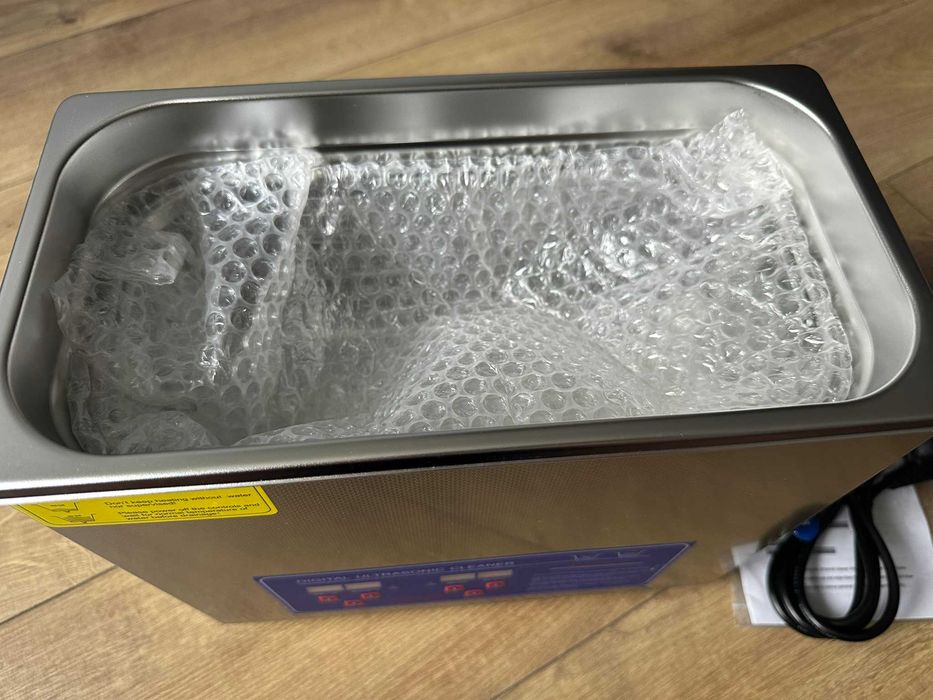 Myjka ultradźwiękowa z koszykiem 6L 580W Nowa Dla optyka jubilera