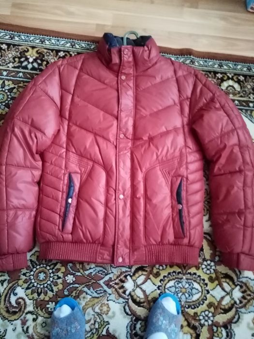 Куртка мужская кирпичного цвета  xl размера