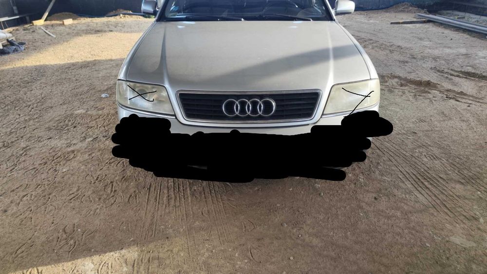 audi a6 c5 ly7w srebrna sedan 1.9 tdi ajm 200km części zderzak boczek podsufitka fotel kanapa guma turbo silnik diesel rura hak klapa drzwi boczki