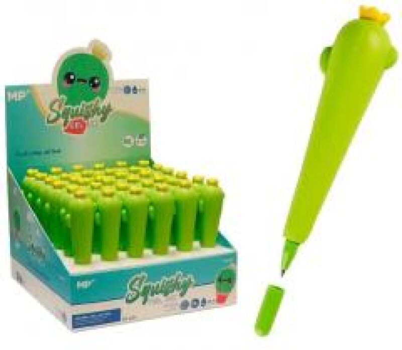 Długopis żelowy 0,5mm Squishy Kaktus (36szt) MP Main Paper pudełko,