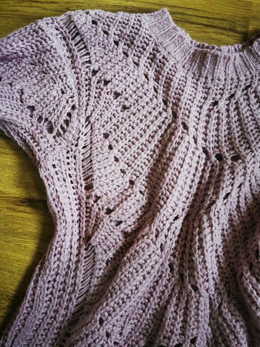 Liliowy sweter Nelly Trend Rozmiar S