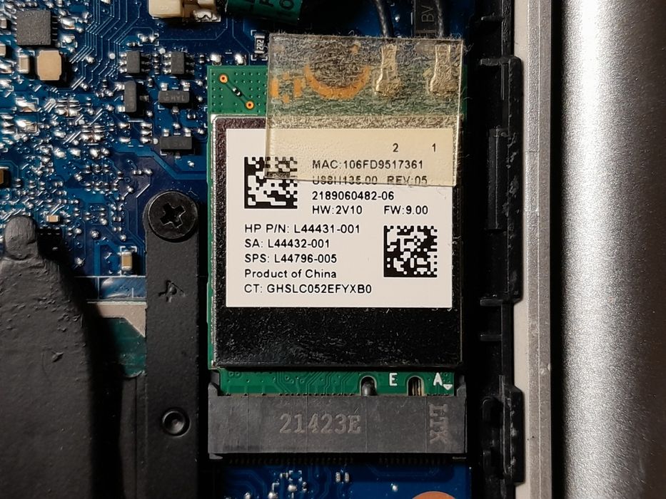M*t様 RTL8822CE HP Wi-Fi + BT модуль Realtek RTL8822CE от HP, м.Лукьяновская: 122 грн