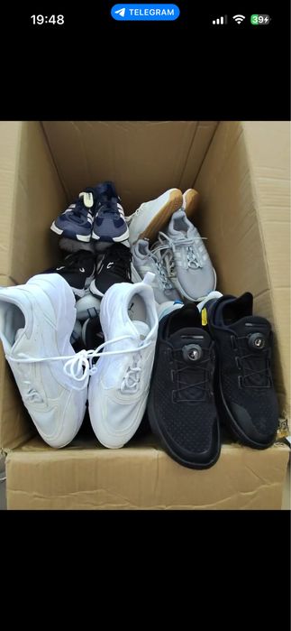 Кросівки ОПТОМ Брендові Жіночі Взуття Сток ОПТ Adidas Nike Puma NB UA