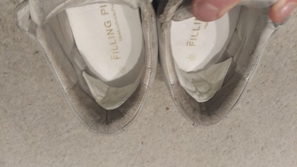 Шкіряні красовки  filling pieces ECCO clarks