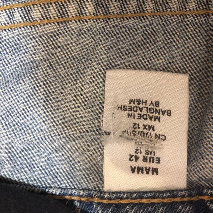 Джинсовая юбка для беременных