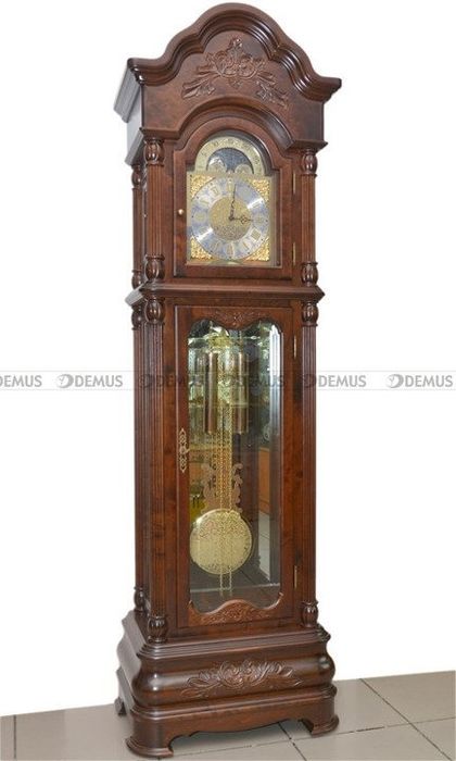 Adler 10029-Orzech Zegar mechaniczny stojący