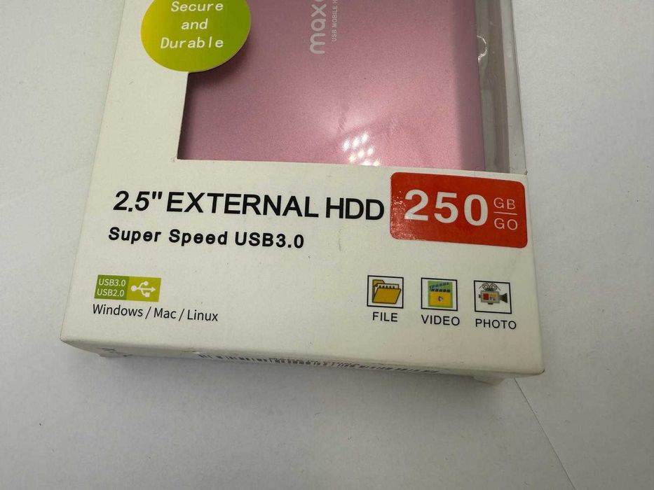 PRZENOŚNY DYSK usb MAXONE 2,5 250gb od Loombard Jarocin