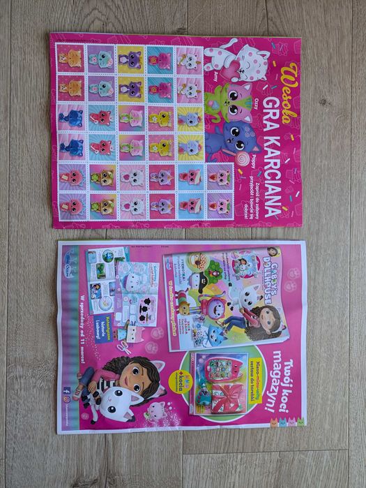 2 magazyny Cupcake cats, gazetka cup cake cats
