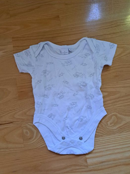 Zestaw 7 x body + 2 x spodnie dla chłopca w wieku 0-4 miesiące