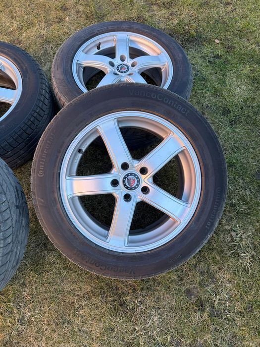 Felgi 17 z oponami letnimi Continental 5x112