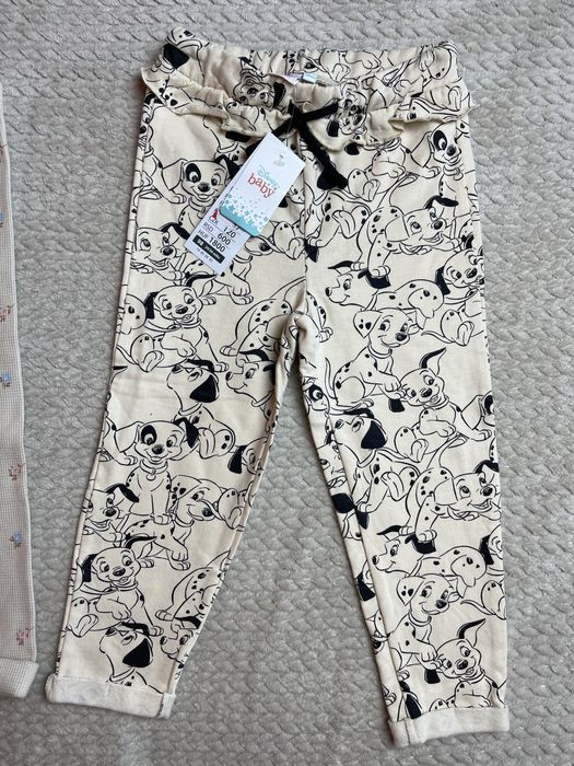 Nowe leggnisy i dresy z dalmatyńczykami 98 organic cotton