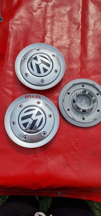 VW Dekielki oryginalne felg alu 175x66m , nowe 2szt.