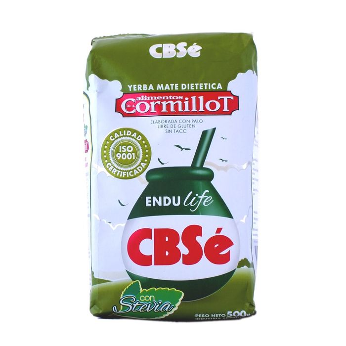 Yerba Mate CBSe Endulife con Stevia 0,5kg 500g