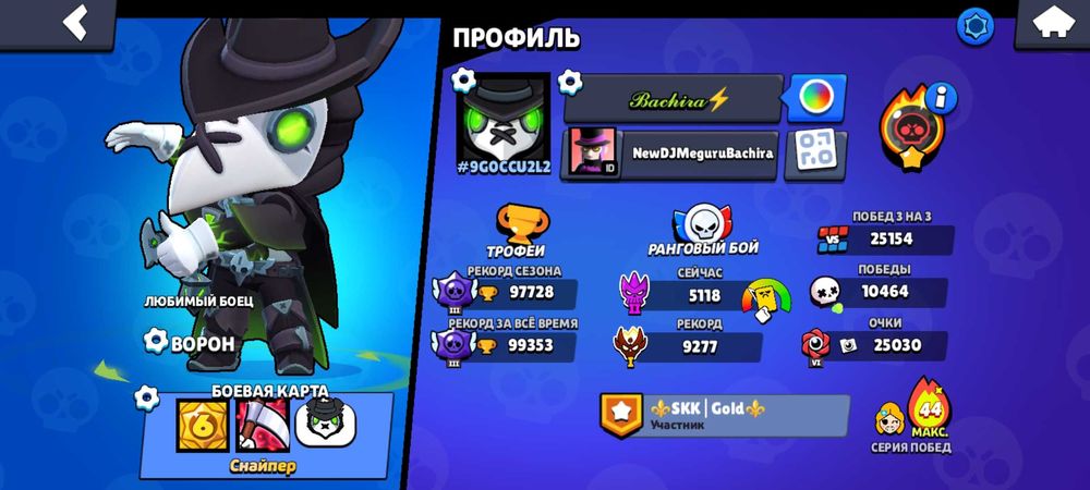 Аккаунт бравл старс