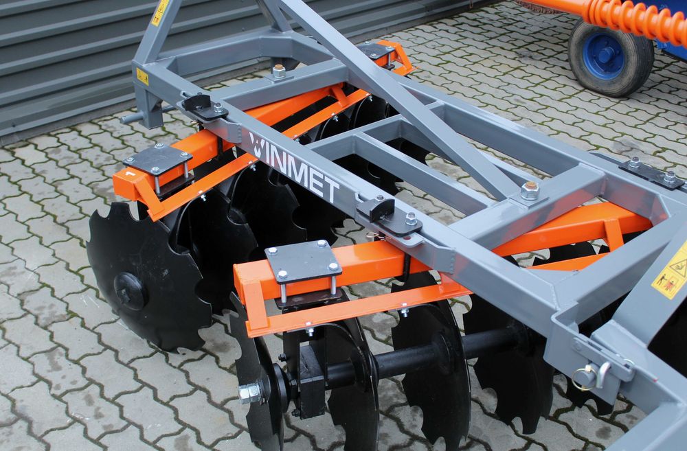 ЯКІСНА Борона дискова VINMET БДН вінмет Чавунні шпулі 1,3 - 3,15 м