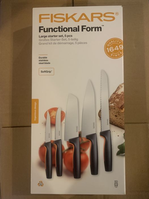 Набір ножів, набор ножей  FISKARS 1014201, нож, ніж