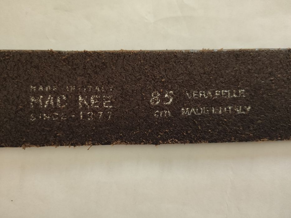 Шкіряний ремінь MAC KEE, 85 см