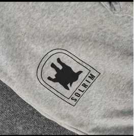 Штани широкі, беггі, чоловічі, з АК-47 на штанині, розміри M,L,