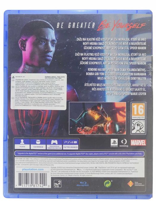 Spider-Man Miles Morales | GRA PS4 | PlayStation 4 | ENG