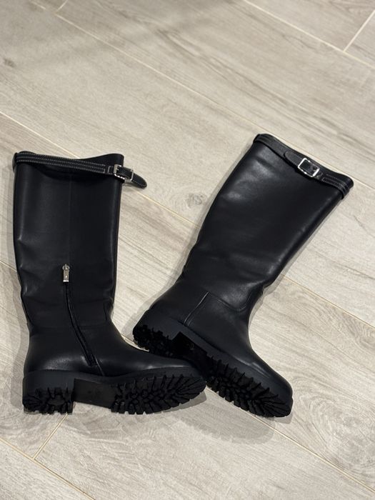 Чоботи жіночі демісезоні з натуральної шкіри Estro