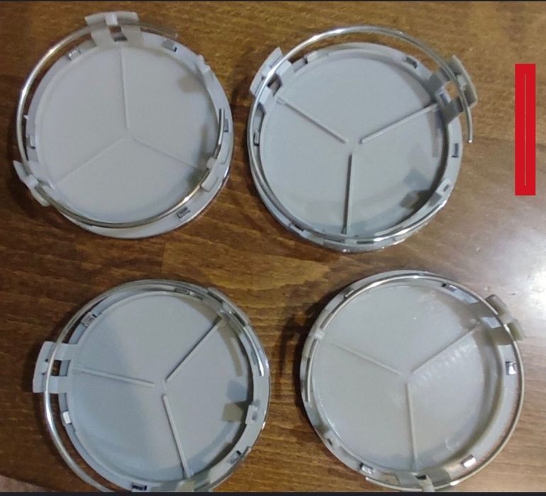 Ковпачки 75 мм. на диски Мерседес