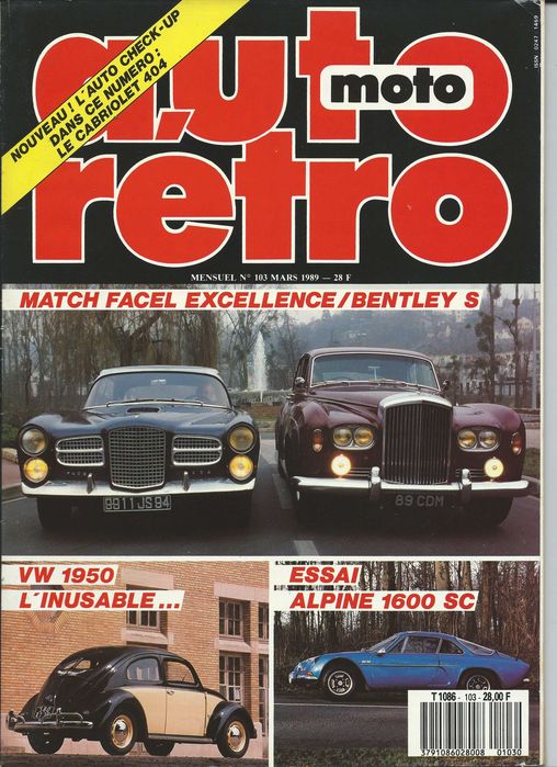 Revistas Auto Rétro - 1983, 1988 e 1989