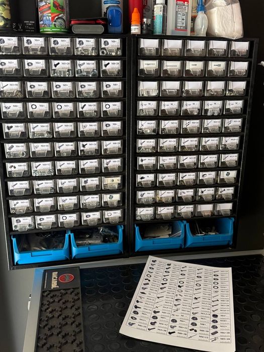 Маркування для будівельного кріплення (наклейки)