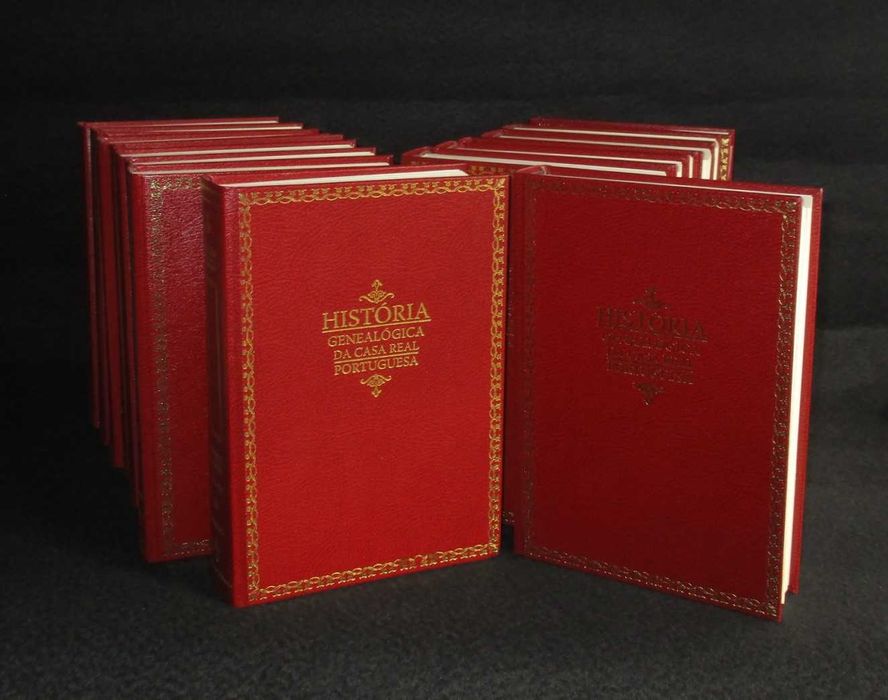 Livros História da Genealógica da Casa Real Portuguesa 15 Vol Completo