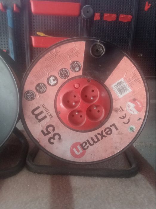 2x przedłużacz bęben