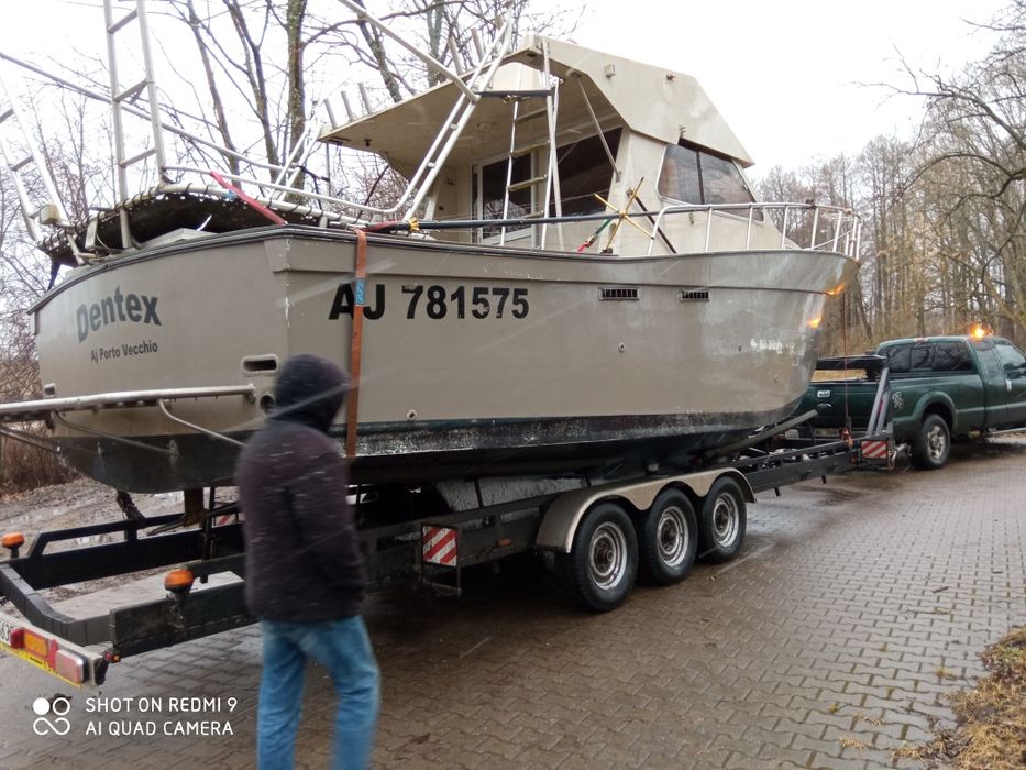 Jacht motorowy  hauseboat super okazja