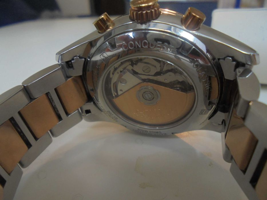 Longines Conquest Classic Moonphase St.Moritz L2.798.5.52.7. Gold 18K.