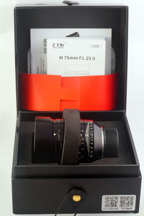 Об'єктив 7Artisans 75mm f/1.25 II MF для Leica M