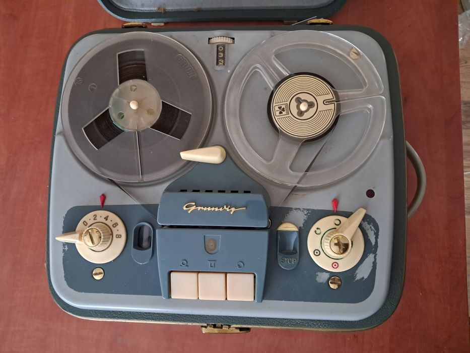 Magnetofon szpulowy retro Grundig