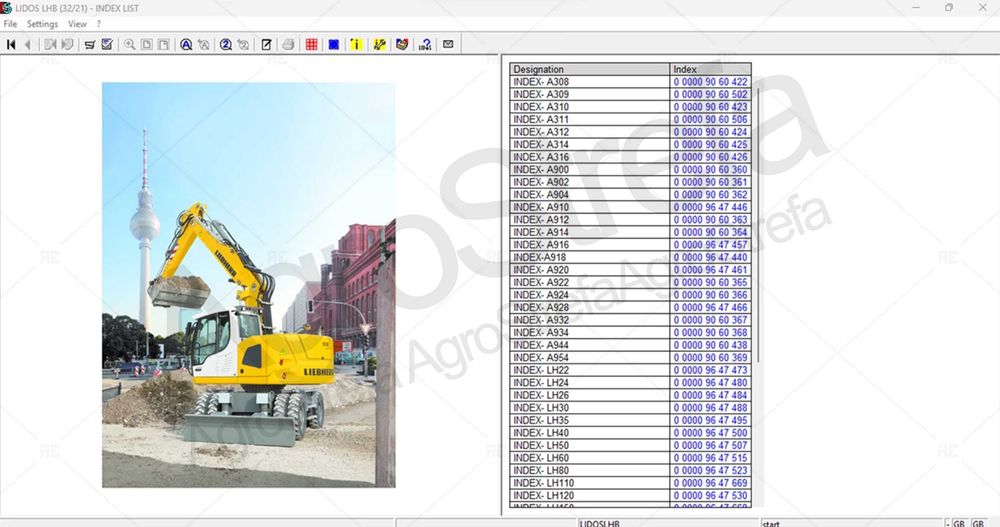 SCHEMATY Instrukcje Serwisowe KATALOG Liebherr Maszyny Budowlane