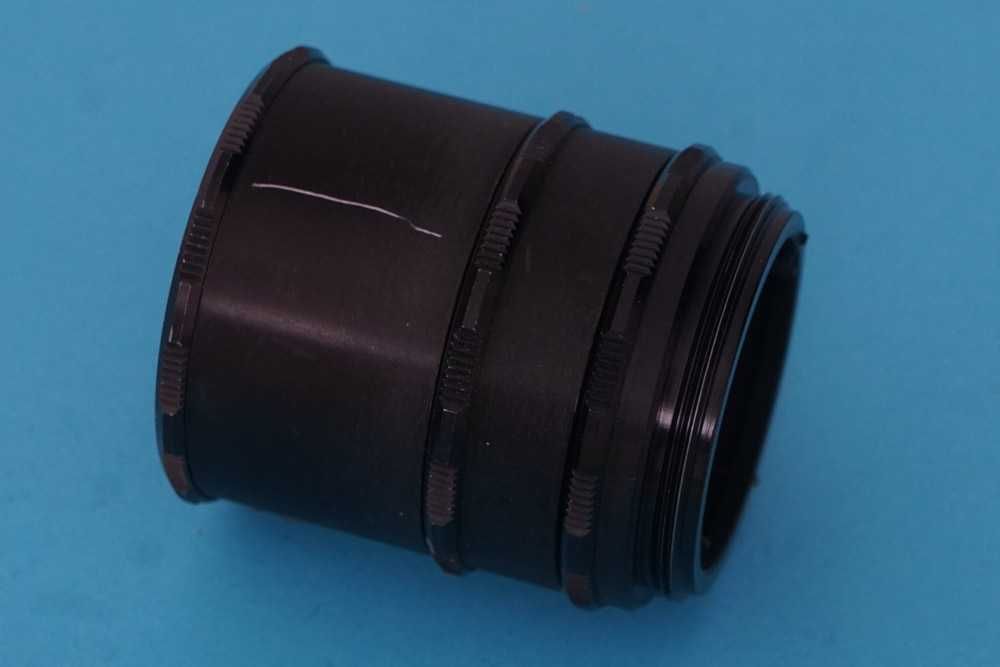 telekonwerter M42 + pierścienie makro