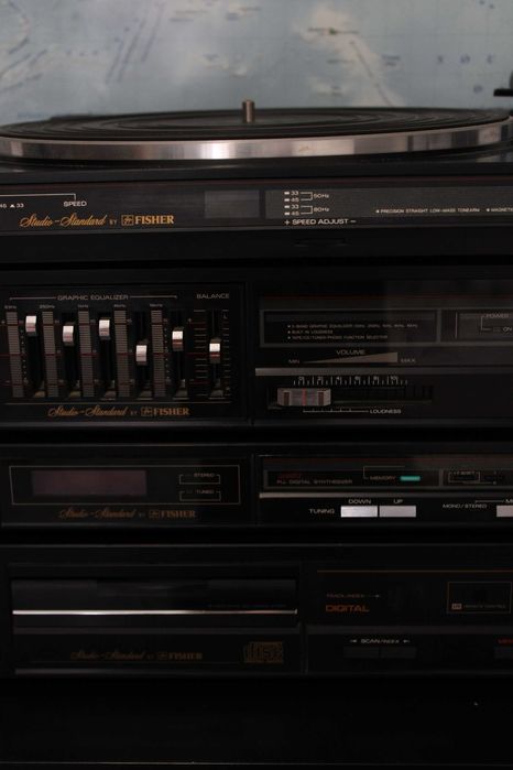Aparelhagem Vintage Fisher System DCS-931R Manuais