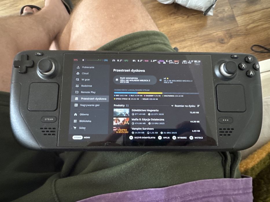 Steam deck lcd 512 gb