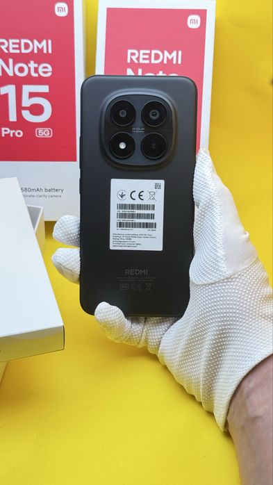 Топовий смартфон Xiaomi Redmi Note 15 Pro+ 5G Black 8GB | 256GB