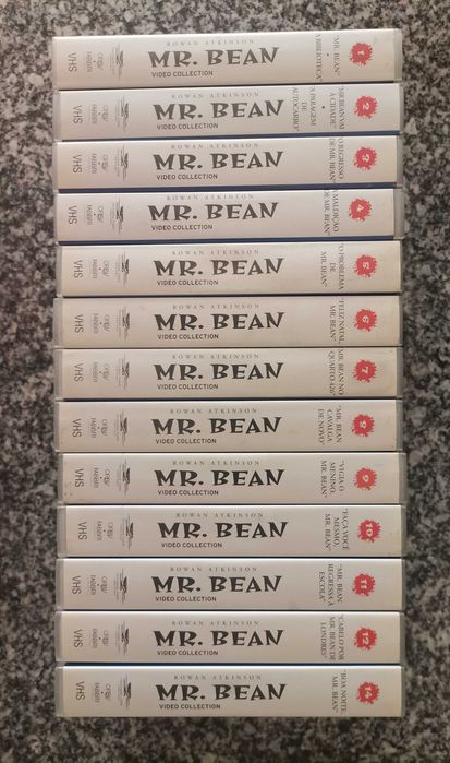 2 coleçoes de filmes Mr. Bean