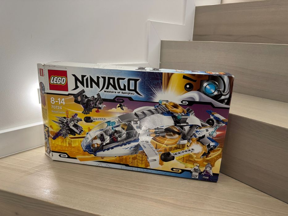 Unikat! LEGO Ninjago 70724 NinjaCopter KOMPLET z pudełkiem i