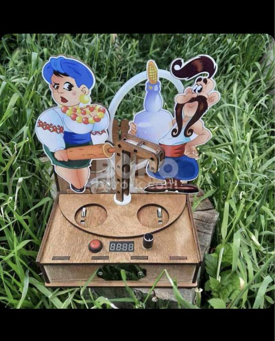 Наливатор під 2 чарки з акумулятором