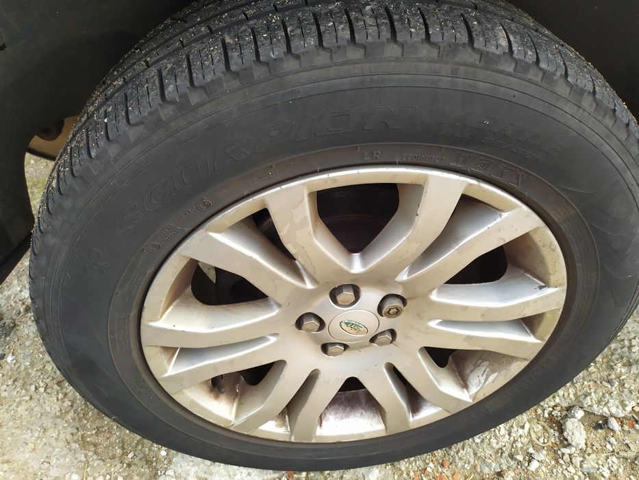 Conjunto 5 jantes 18 polegadas land Rover Freelander ll de 2007